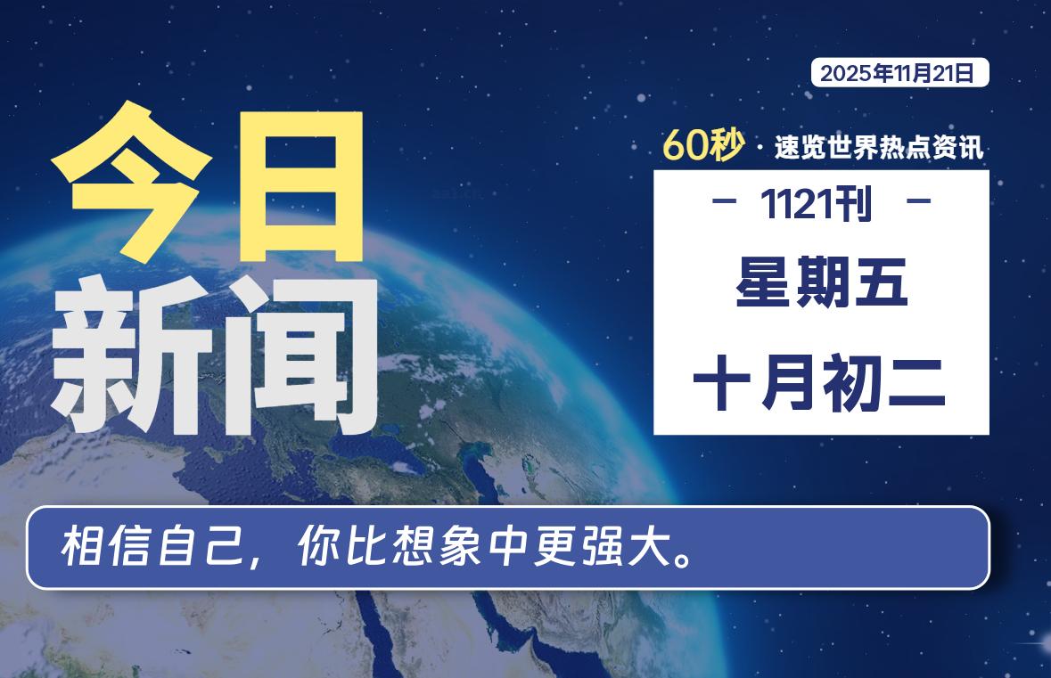 11月21日,星期五, 软件百科带你每天60秒读懂全世界!